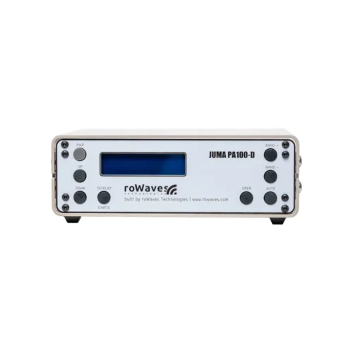 PA100D option A front JUMA PA-100D, 100W HF linear PA, 160-10m