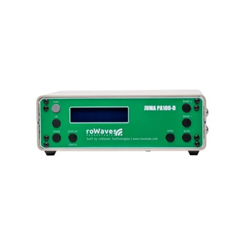 PA100D option B front JUMA PA-100D, 100W HF linear PA, 160-10m
