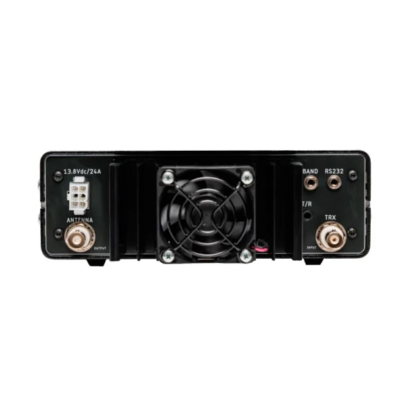 PA100D option C back JUMA PA-100D, 100W HF linear PA, 160-10m