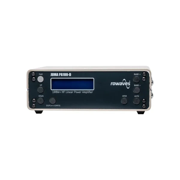 PA100D option D front JUMA PA-100D, 100W HF linear PA, 160-10m