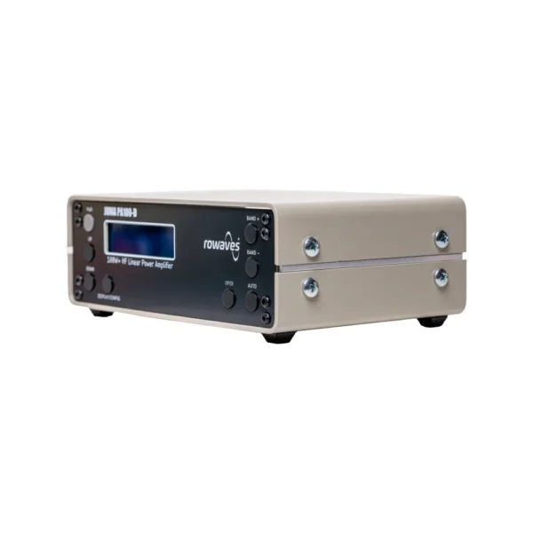 PA100D option D side JUMA PA-100D, 100W HF linear PA, 160-10m