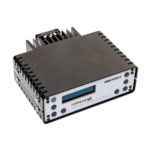 PA100D option E top side JUMA PA-100D, 100W HF linear PA, 160-10m