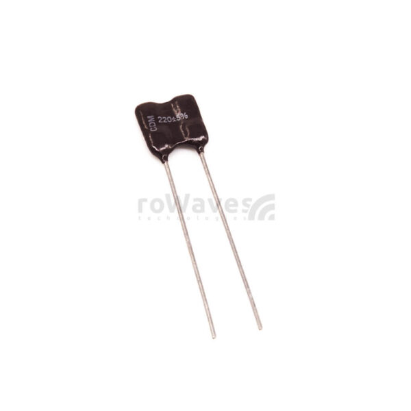 220pF 500V silver mica capacitor rowaves Mica capacitor 220pF 500V dipped