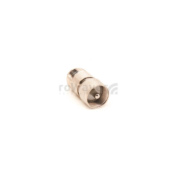N-type female to UHF- male adapter back N-female to UHF-male adapter