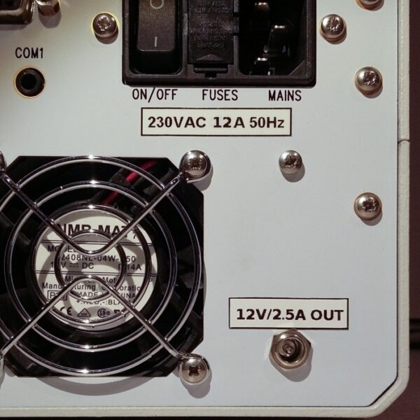 PA1000-12V-PSU-installed 12V/5Adc PSU option PA1000+