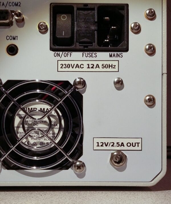 PA1000-12V-PSU-installed 12V/5Adc PSU option PA1000+
