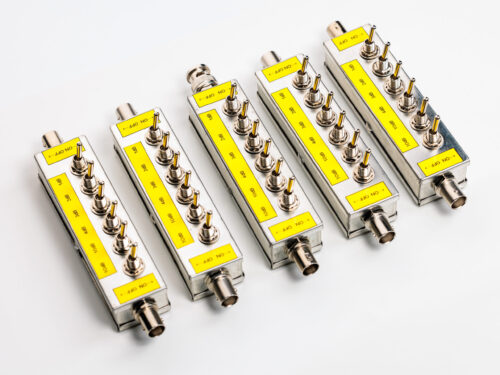 RMAT-1001 all rowaves side by side RMAT-1001 | 0 to 30dB Toggle Switch Step Attenuator 50Ohm