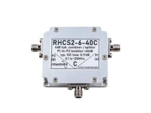 RHCS2-6-40C front RHCS2-6-40X | 450MHz Power Divider / Combiner