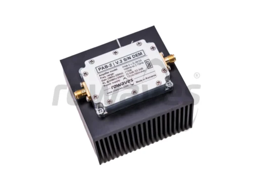 pab-2 top side veiw rowaves linear gain block amplifier