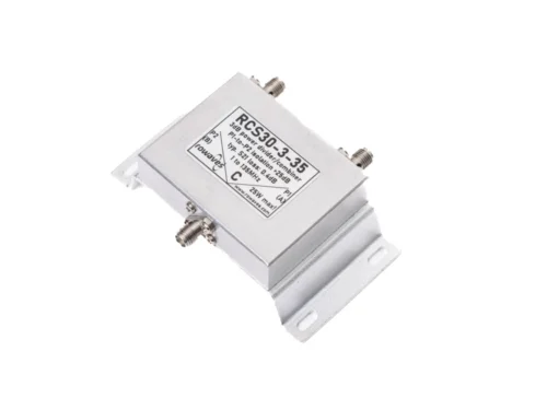 RCS30-3-35 3dB power combiner front side RCS30-3-35 | 135MHz 25W Power Divider  / Combiner