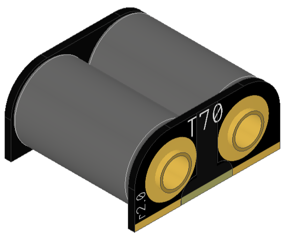 FCT | Field Coupled RF Transformers T70 assy